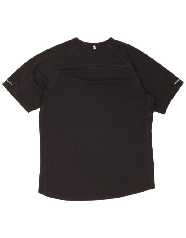 Мужская футболка Nike Dri Fit, большой черный полиэстер