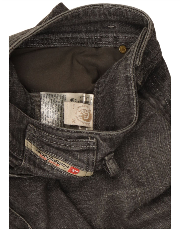 Женские джинсы скинни Diesel W32 L30 Серый хлопок