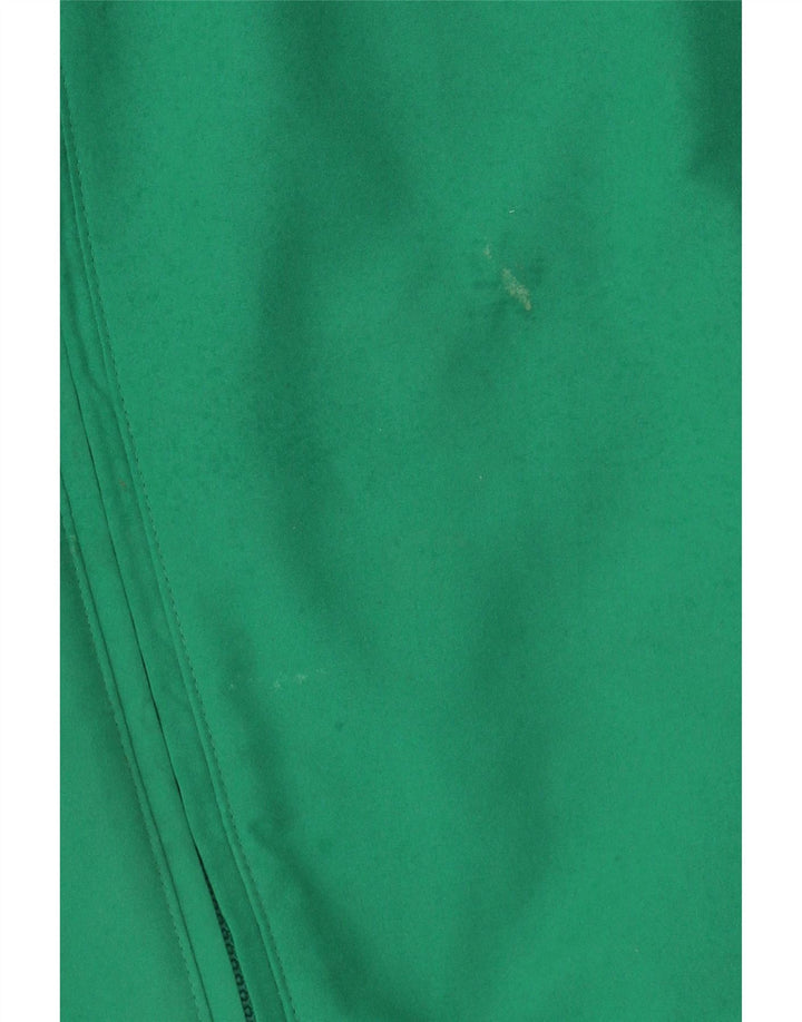 Мужская спортивная куртка ADIDAS UK 42/44, большая зеленая с цветными блоками