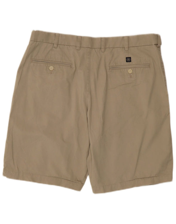 Мужские шорты чинос Marks & Spencer W38 XL бежевого цвета, хлопок