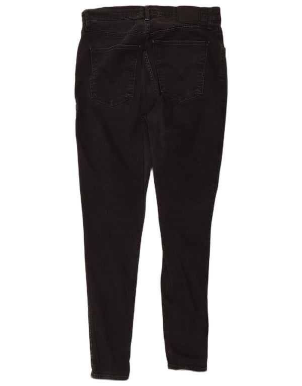 Женские суперузкие джинсы Levi's Mile High US 14 XL W34 L30, черный хлопок