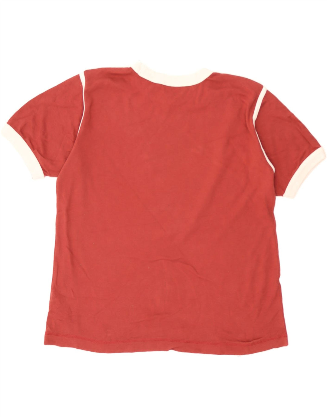 PUMA Mens T-Shirt Top Medium Burgundy Vintage Puma and Second-Hand Puma from Messina Hembry 