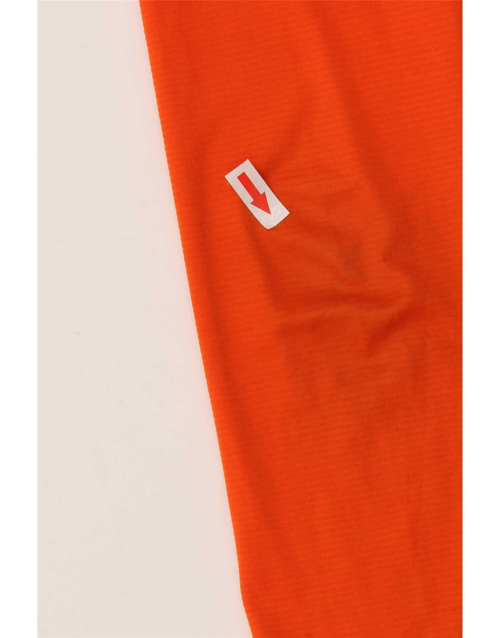 Футболка Adidas Aeroready для мальчиков с длинным рукавом 11-12 лет, оранжевый полиэстер