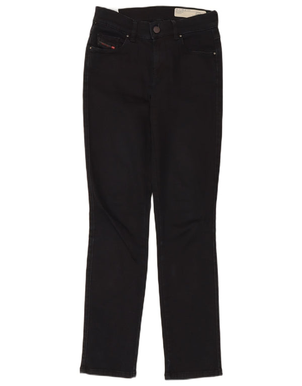 Женские прямые джинсы DIESEL Sandy Regular Slim Fit W24 L30, темно-синие