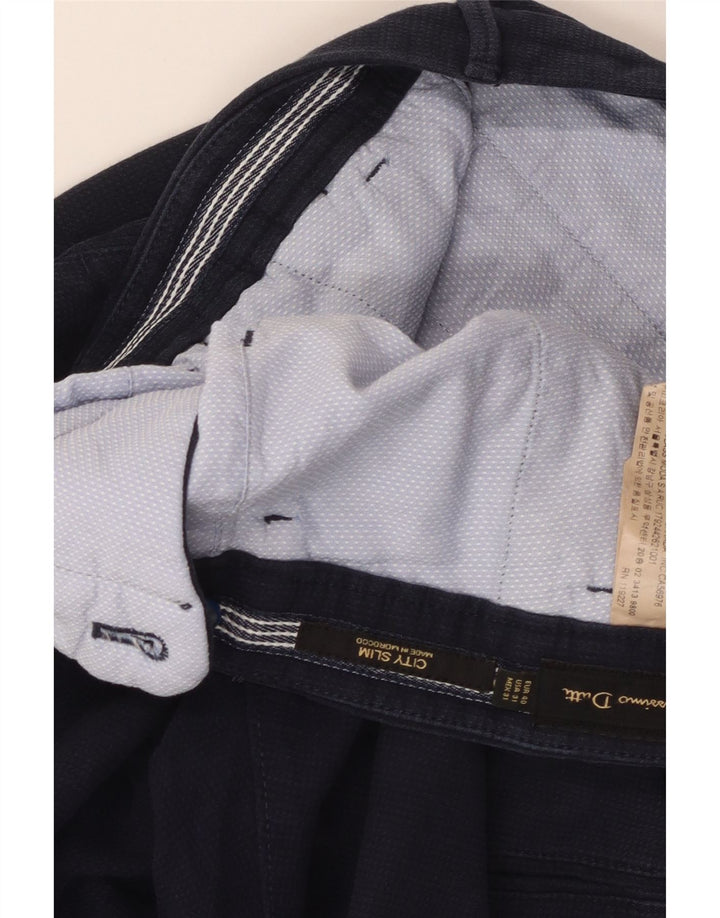 Massimo Dutti Мужские узкие брюки-карго EU 40 Medium W31 L29 Темно-синие