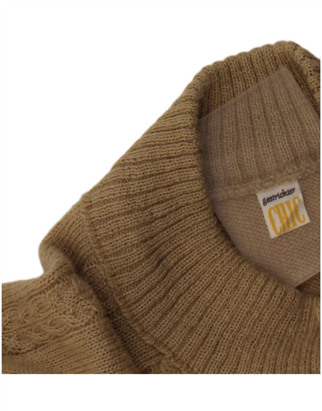 CHIC Женский кардиган-свитер IT 48 XL Бежевый