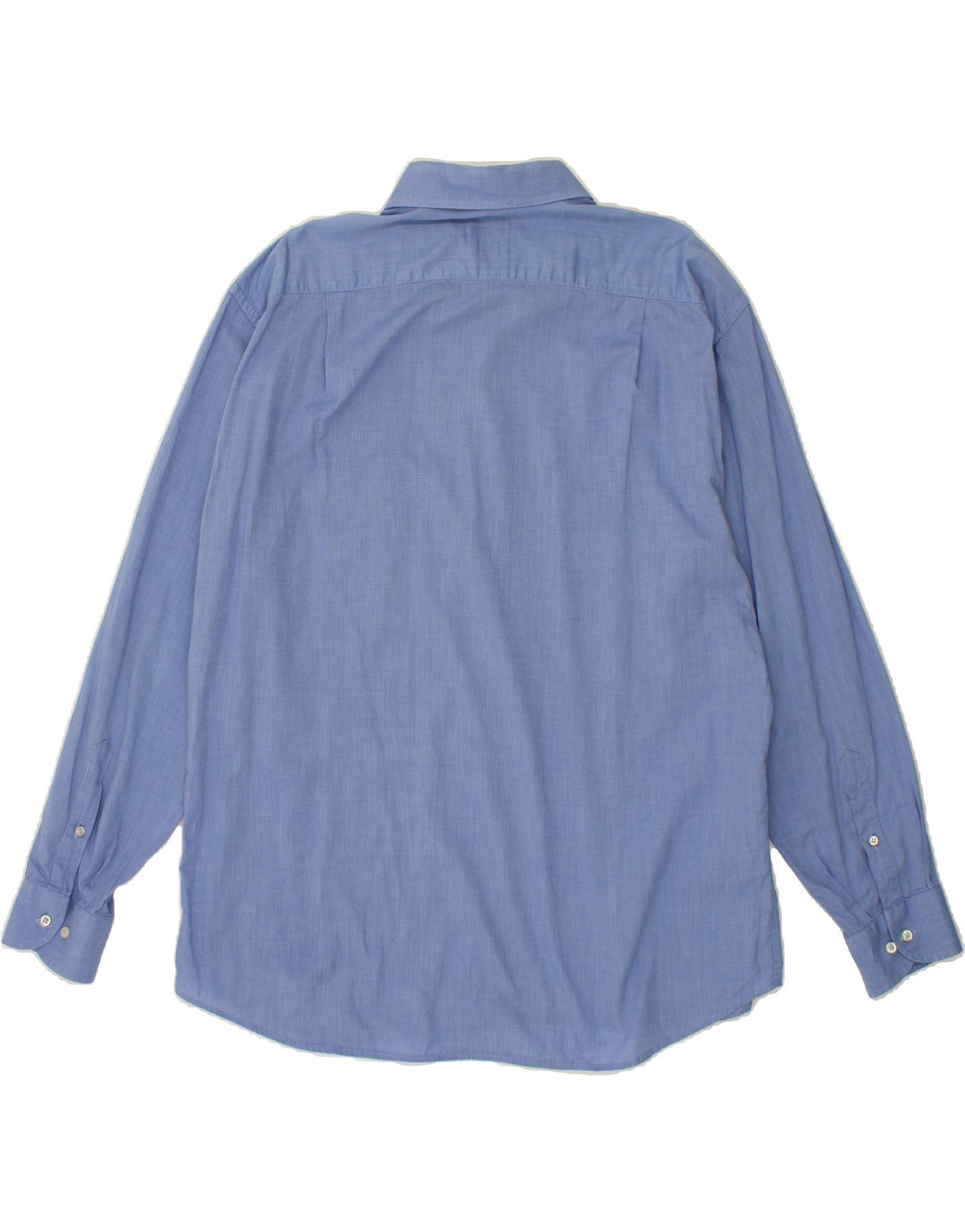 ROCCOBAROCCO Mens Shirt Size 18 45 2XL Blue Cotton Vintage Roccobarocco and Second-Hand Roccobarocco from Messina Hembry 