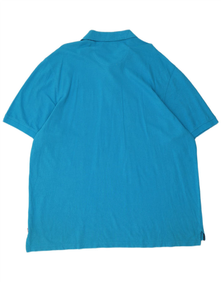 Мужская рубашка поло Izod 2XL синяя, хлопок