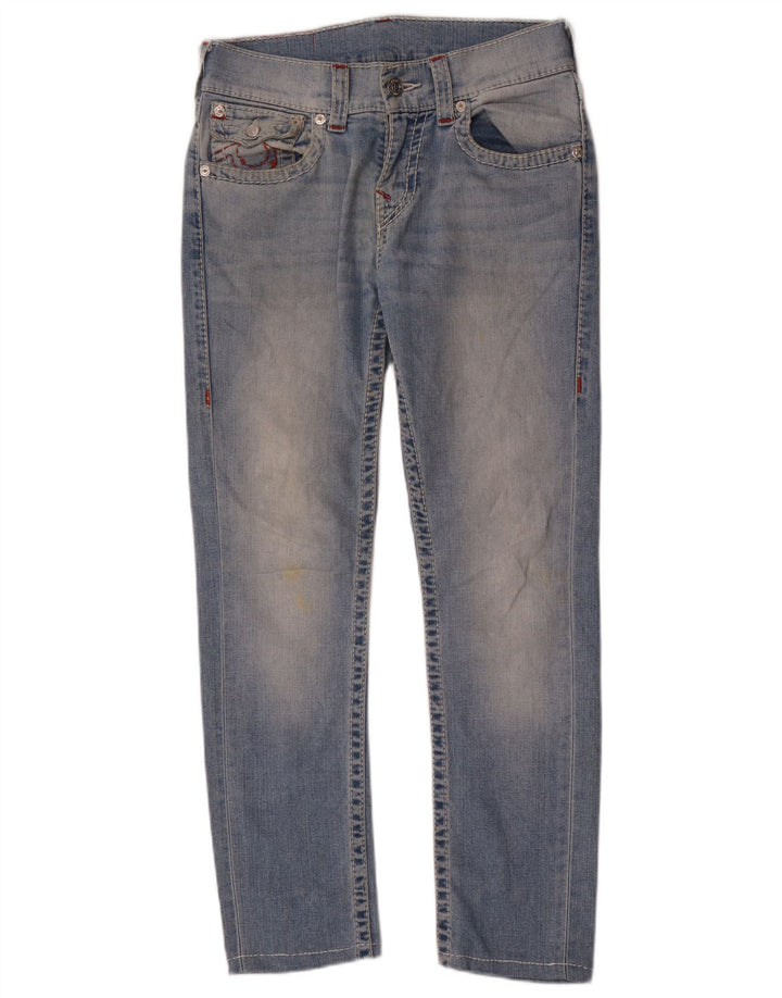 Женские узкие джинсы TRUE RELIGION W30 L29, синие, хлопок