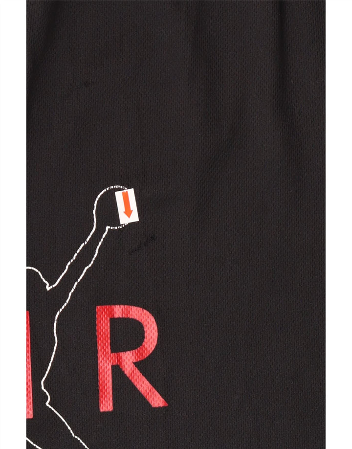 Спортивные шорты Jordan для мальчиков с рисунком 13–14 лет, XL, черный полиэстер