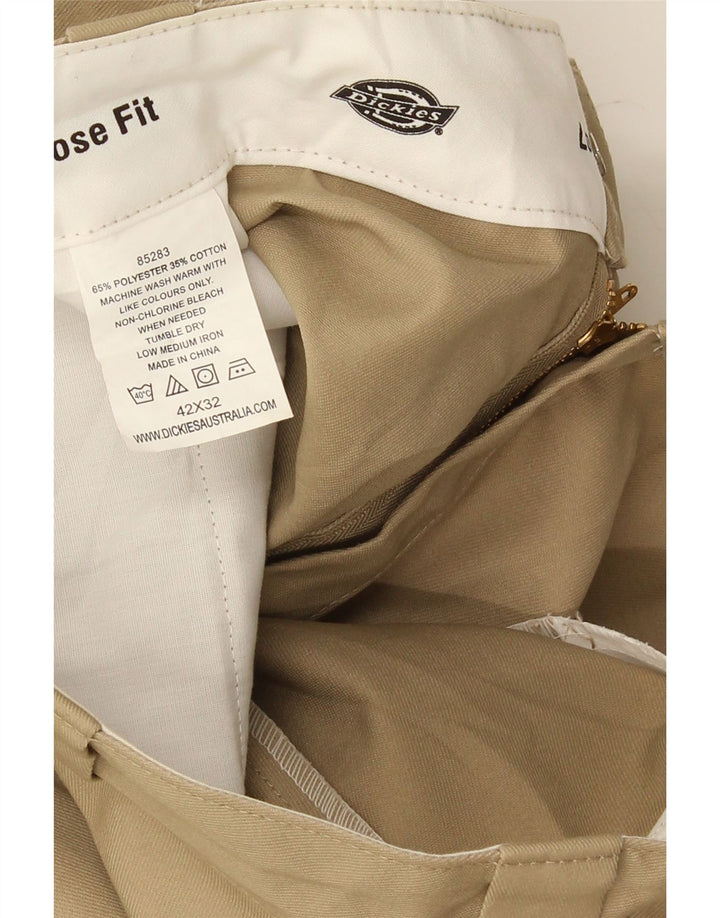 Мужские брюки-карго свободного покроя Dickies W42 L32, бежевый полиэстер