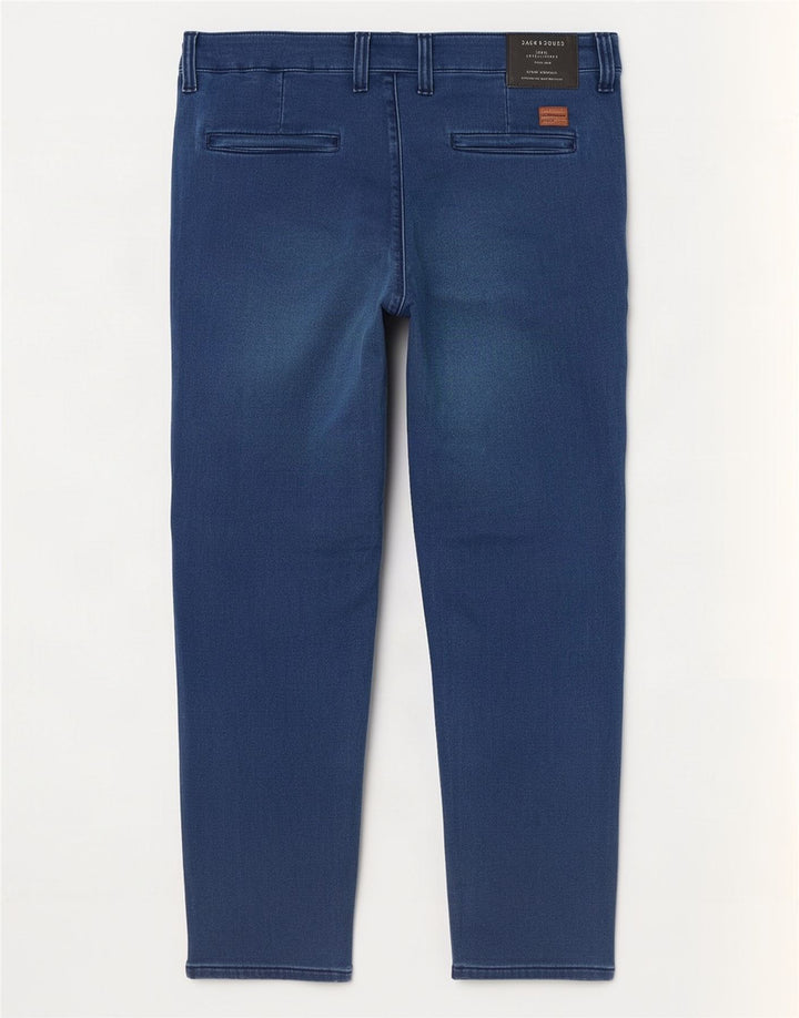 Мужские прямые джинсы Jack & Jones W34 L32 синие, хлопок