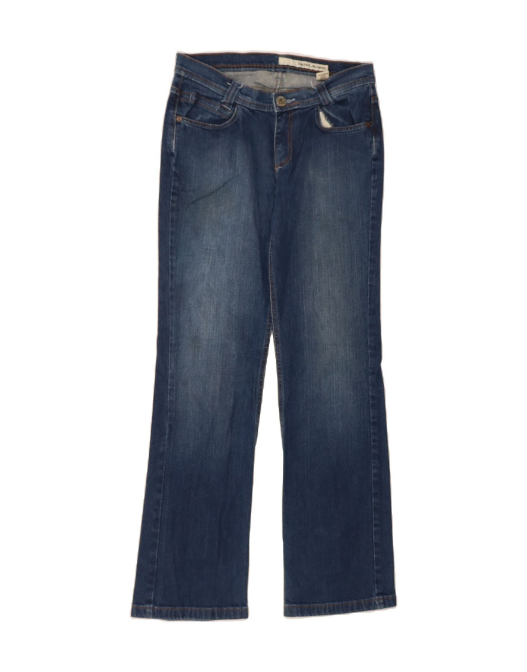 DKNY Womens Bootcut Jeans US 6 Medium W30 L30 Blue Cotton Vintage Dkny and Second-Hand Dkny from Messina Hembry 