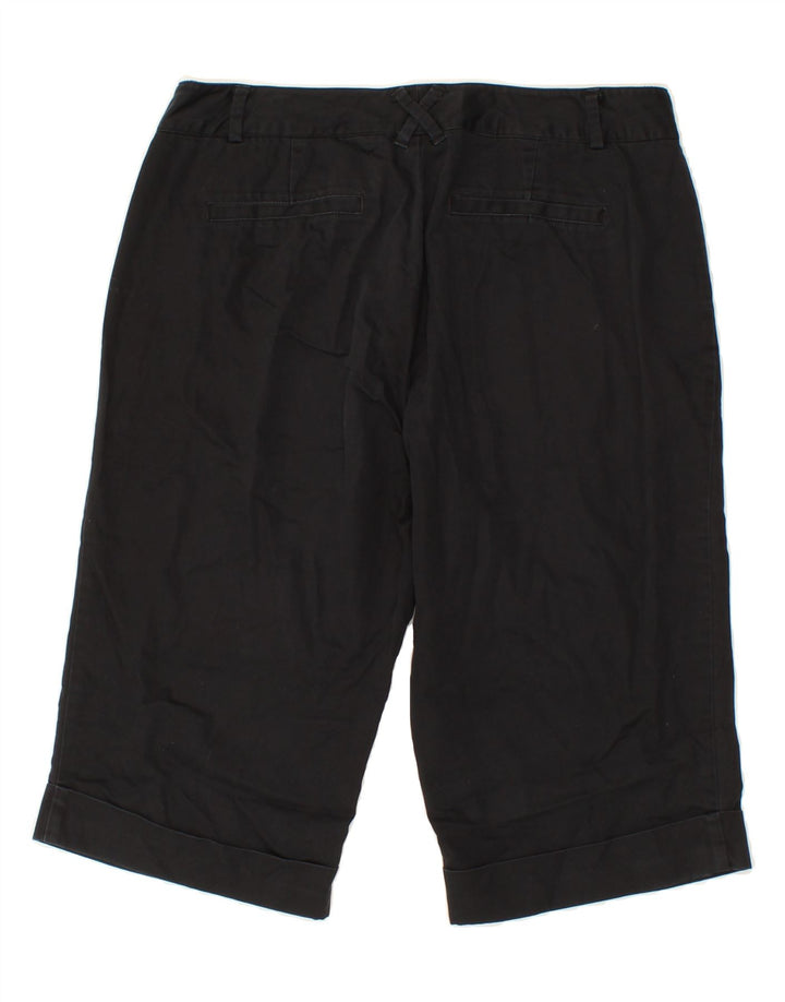 DOCKERS Womens Chino Shorts US 12 Large W30  Black Cotton Vintage Dockers and Second-Hand Dockers from Messina Hembry 