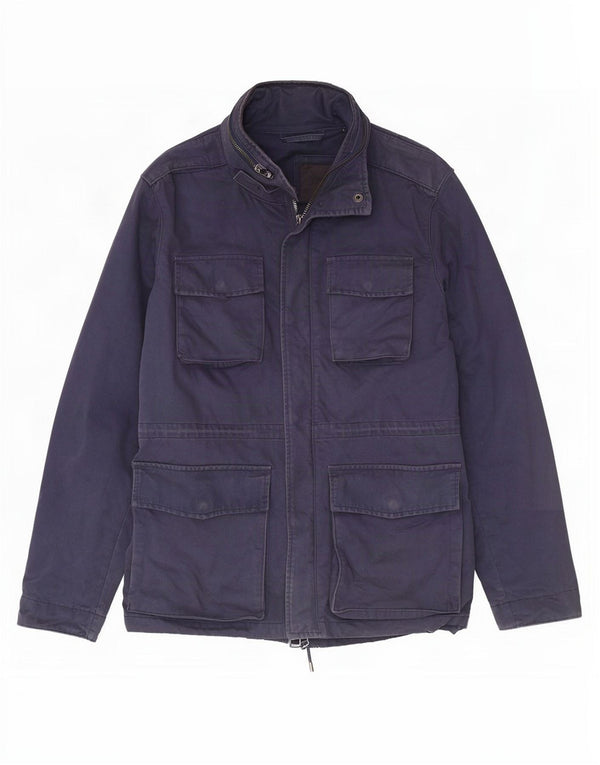 Мужская куртка в стиле милитари Marks & Spencer UK 42 XL темно-синяя