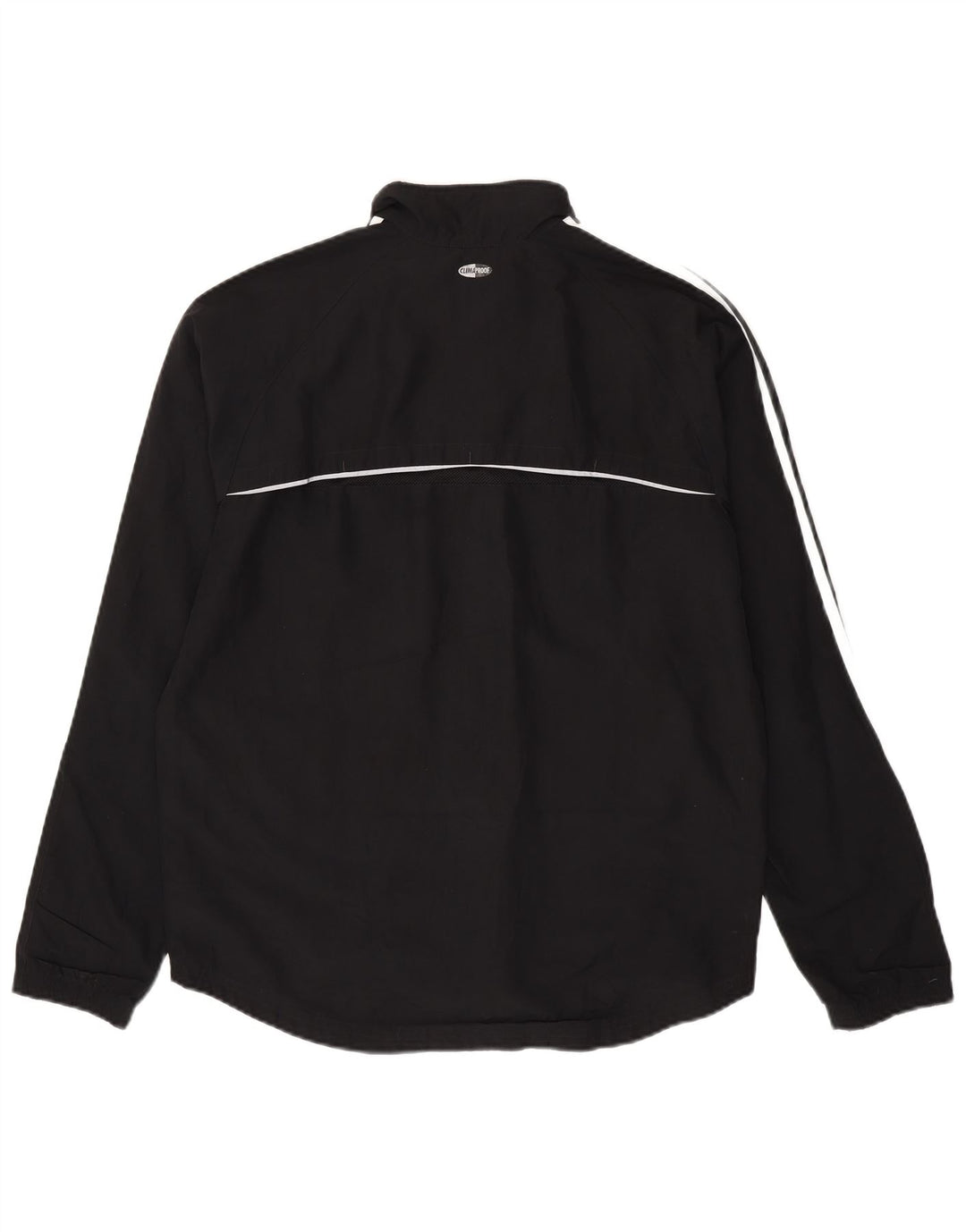 Мужская куртка от дождя Adidas Clima Proof UK 38, средний черный полиэстер