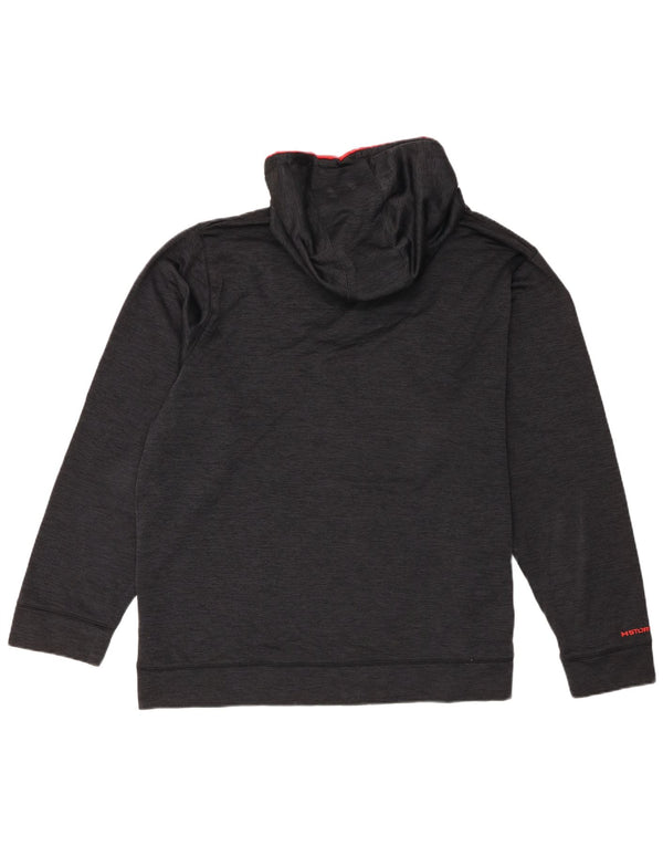 Мужской джемпер свободного кроя с капюшоном Under Armour 2XL, темно-синий, в крапинку