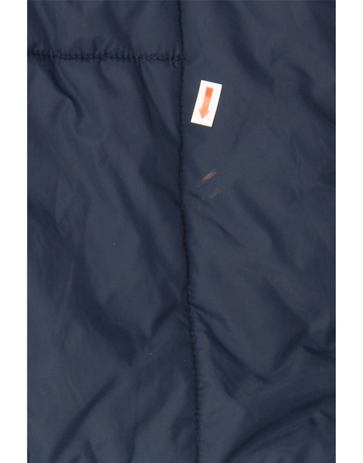 TOMMY HILFIGER Mens Padded Jacket UK 38 Medium Navy Blue Nylon Vintage Tommy Hilfiger and Second-Hand Tommy Hilfiger from Messina Hembry 