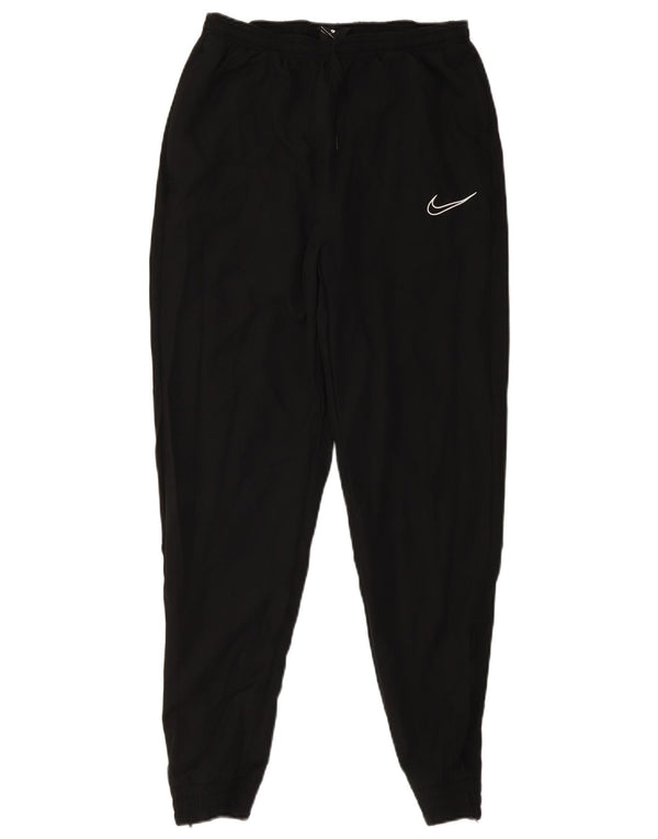 Мужские спортивные брюки Nike Dri Fit для бега, большие черные полиэстеровые брюки