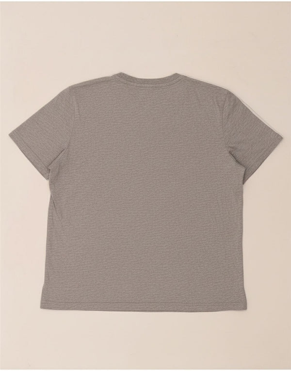 Женская футболка Adidas Top UK 20/22 XL Серый хлопок в крапинку