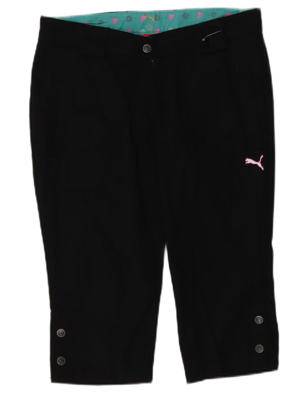 Женские капри с заниженной талией Puma UK 8 Small W30 L17, черные