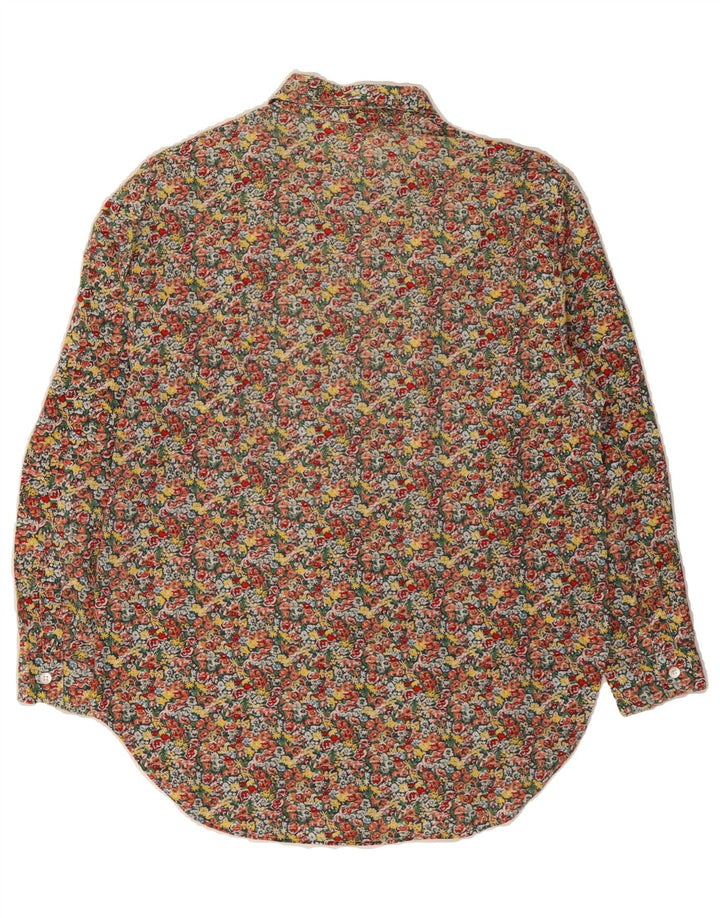 PENNY BLACK Womens Shirt UK 8 Small Multicoloured Floral Vintage Penny Black and Second-Hand Penny Black from Messina Hembry 