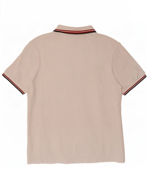 Мужская рубашка-поло Fred Perry 2XL, хлопок в белую полоску