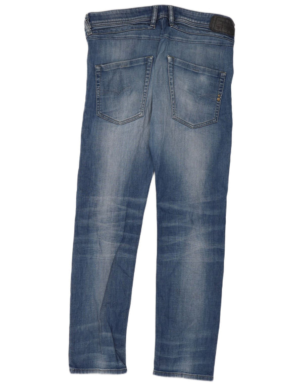 Мужские зауженные зауженные джинсы Diesel Regular Belther W31 L30, синий хлопок