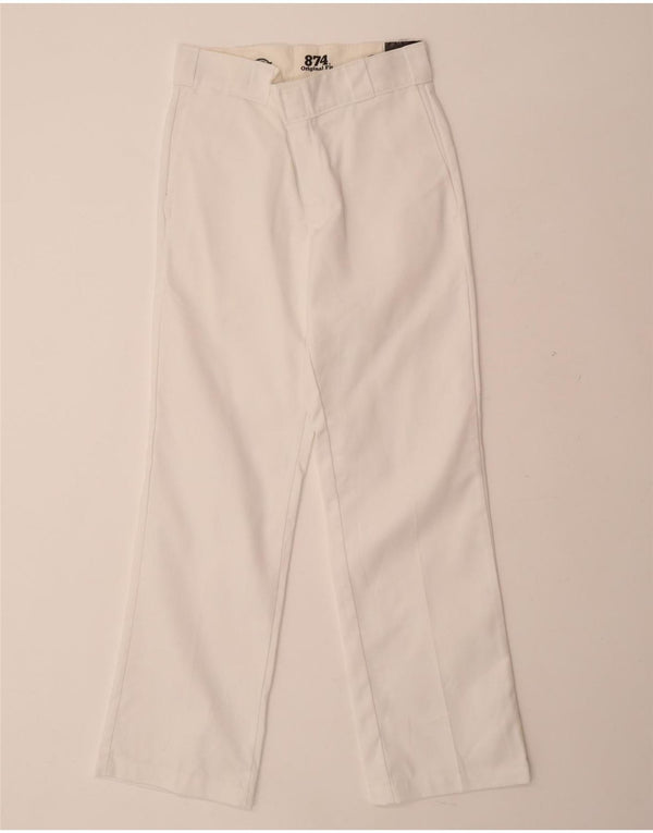 Мужские прямые брюки чинос DIESEL 874 Original Fit W28 L30, белый хлопок