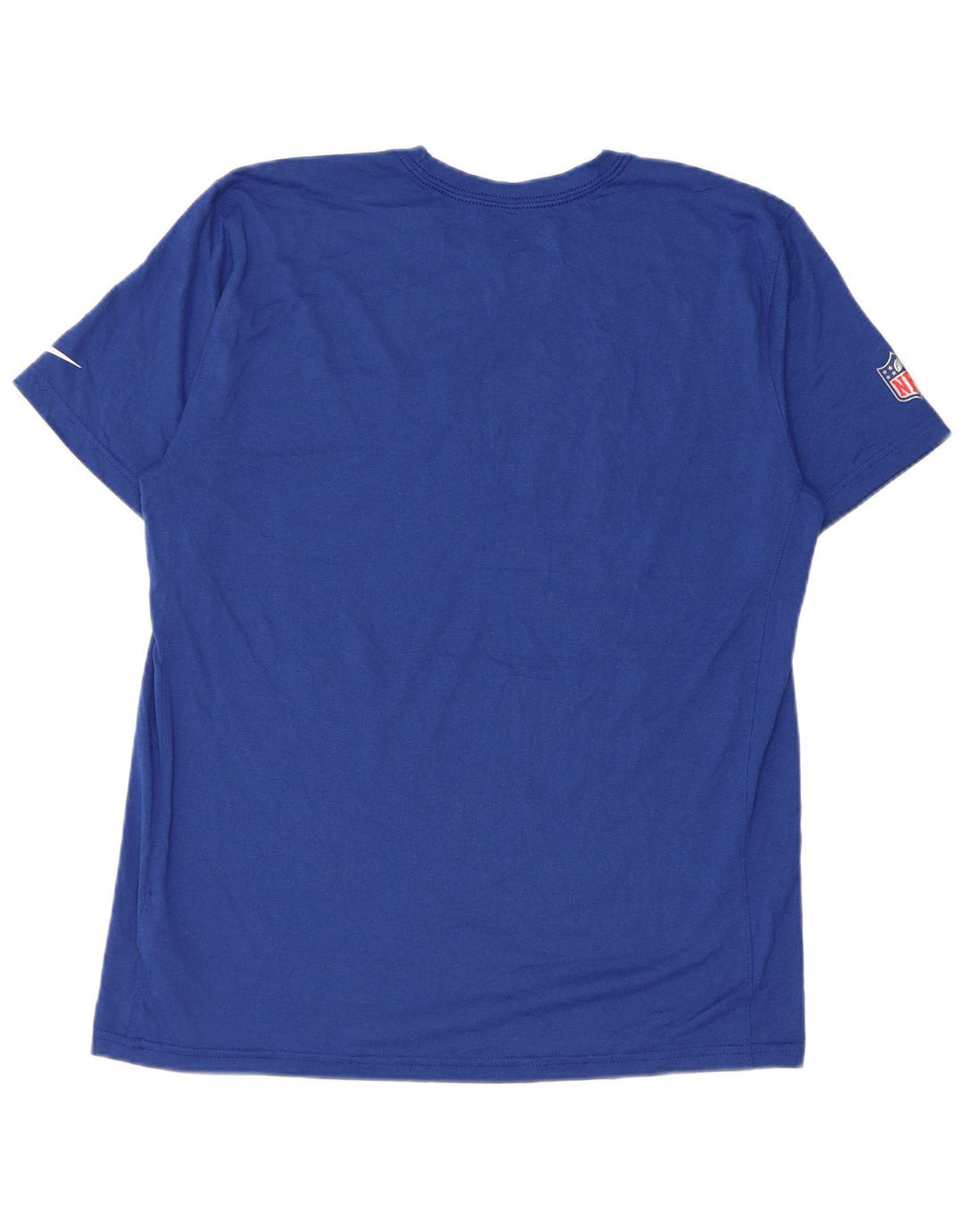 Мужская футболка с рисунком Nike New York Giants, большой синий полиэстер