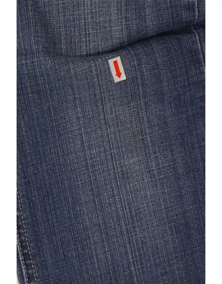 Женские джинсы Levi's Slender Bootcut США 6, средние W30 L30, синие, хлопок