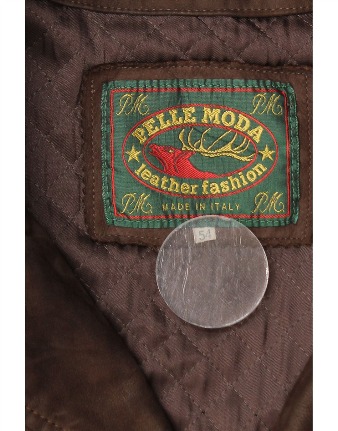 Мужская кожаная куртка Pelle Moda IT 54 2XL Коричневая кожа