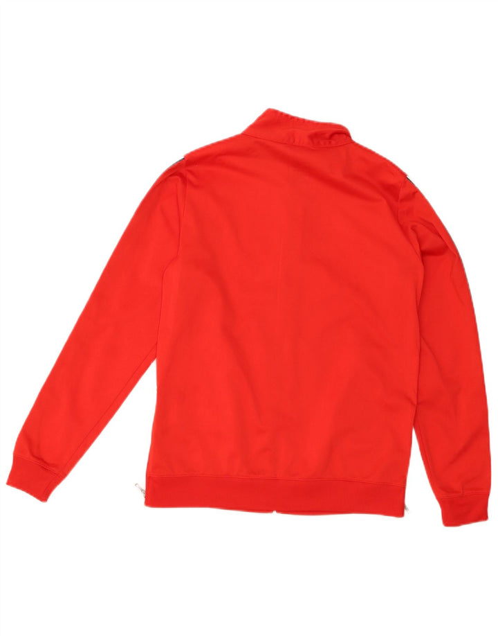 CHAMPION Womens Graphic Tracksuit Top Jacket UK 10 Small Red Polyester