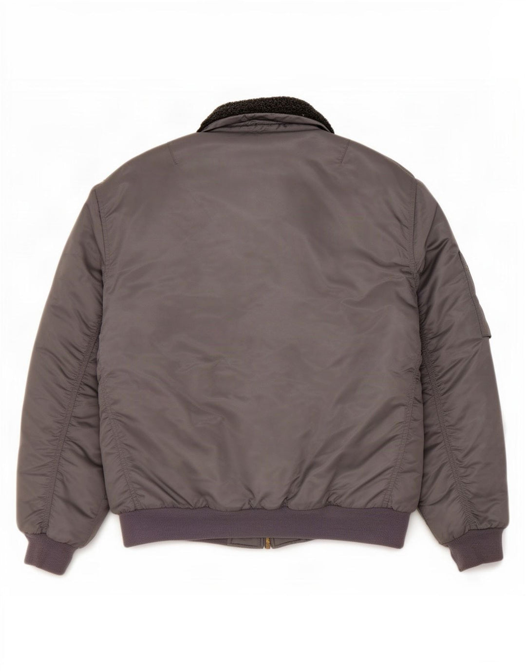 Мужская стеганая куртка Identic IT 56/58 XL Серый нейлон с цветными блоками