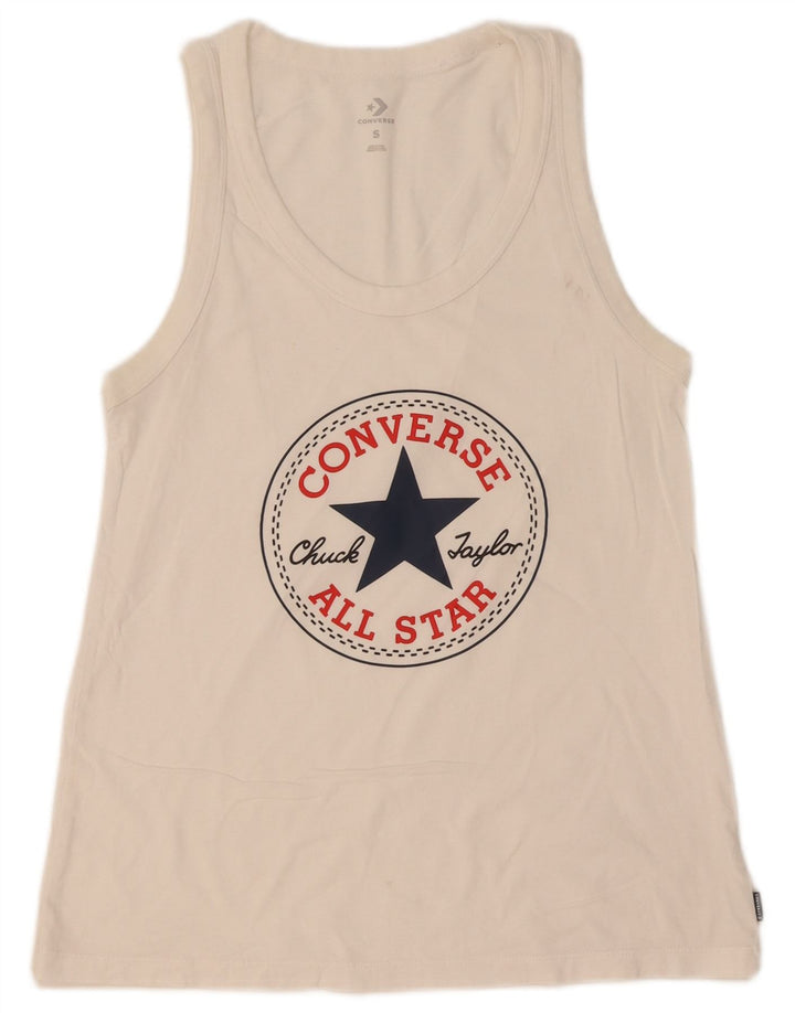 Женский жилет с рисунком Converse UK 8, маленький белый