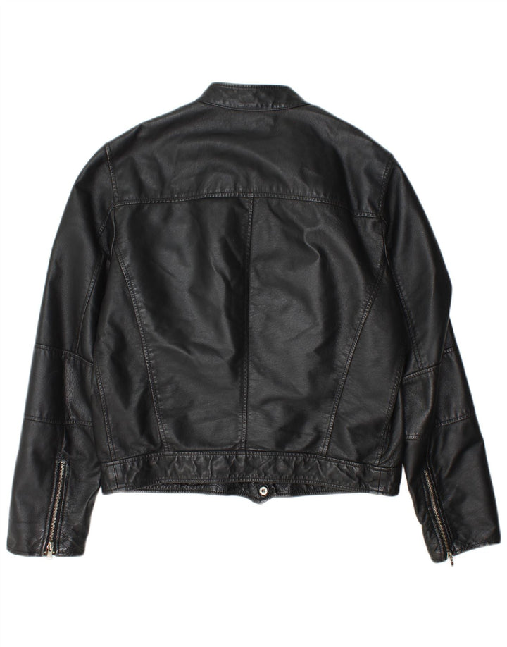 Мужская кожаная куртка Conbipel IT 48 Medium Black Leather