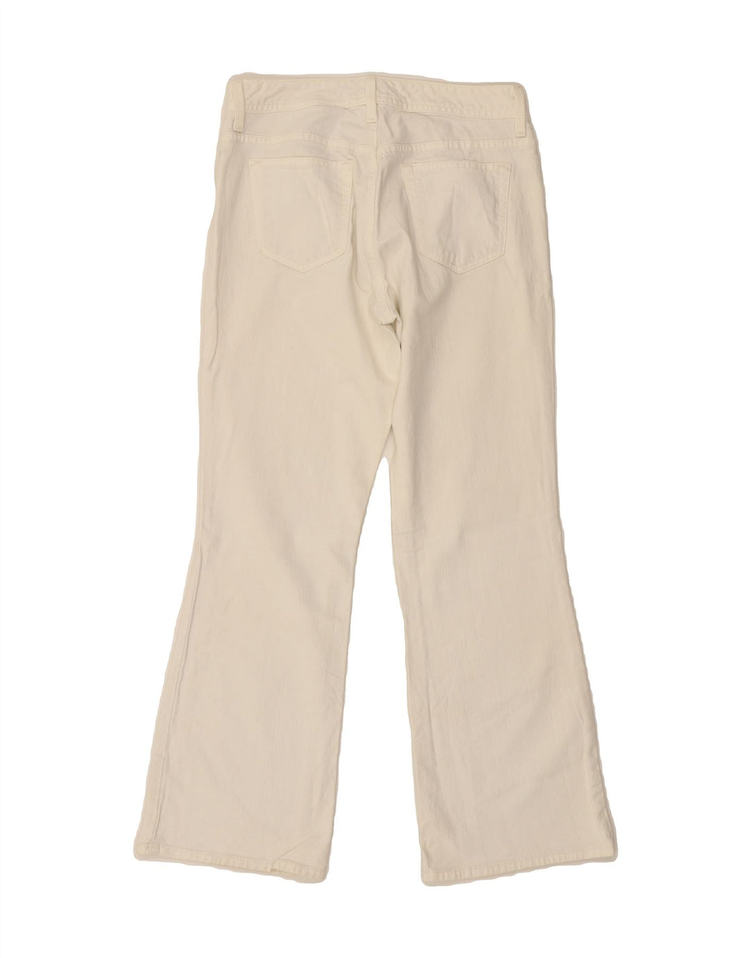 EDDIE BAUER Womens Bootcut Jeans US 4 Small W28 L28 White Cotton Vintage Eddie Bauer and Second-Hand Eddie Bauer from Messina Hembry 