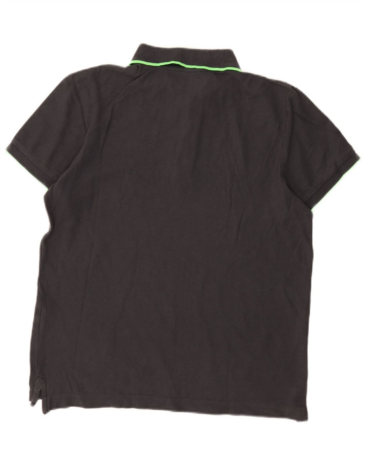 Мужская рубашка поло Lotto, маленькая серая, хлопок