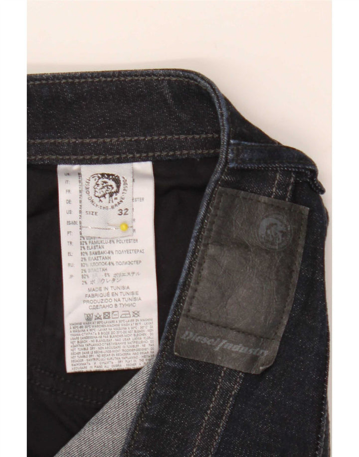 Женские узкие джинсы Diesel W32 L32 Темно-синие, хлопок