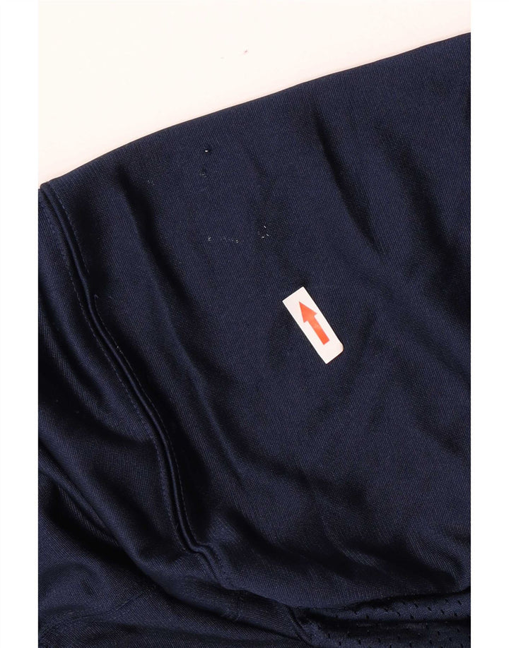 Женский трикотажный топ Nike UK 22 3XL темно-синий из полиэстера
