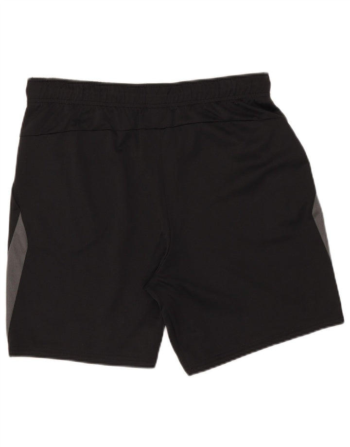 Мужские спортивные шорты Nike Dri Fit Standard, большие черные полиэстер с цветными блоками