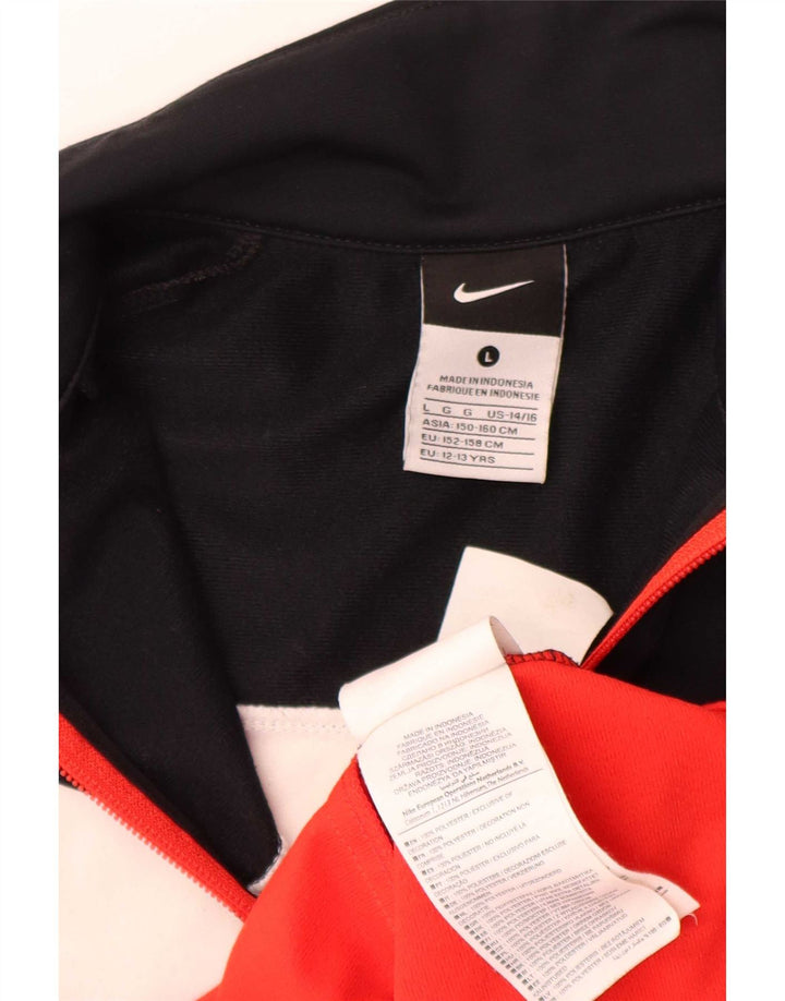 Спортивный костюм Nike для мальчиков (12–13 лет), большой черный цвет с блоками