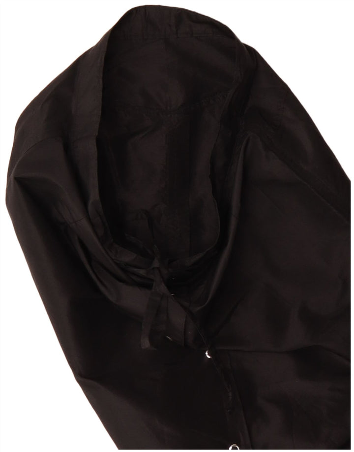 Винтажная женская прямая юбка с высокой талией W28, средний черный