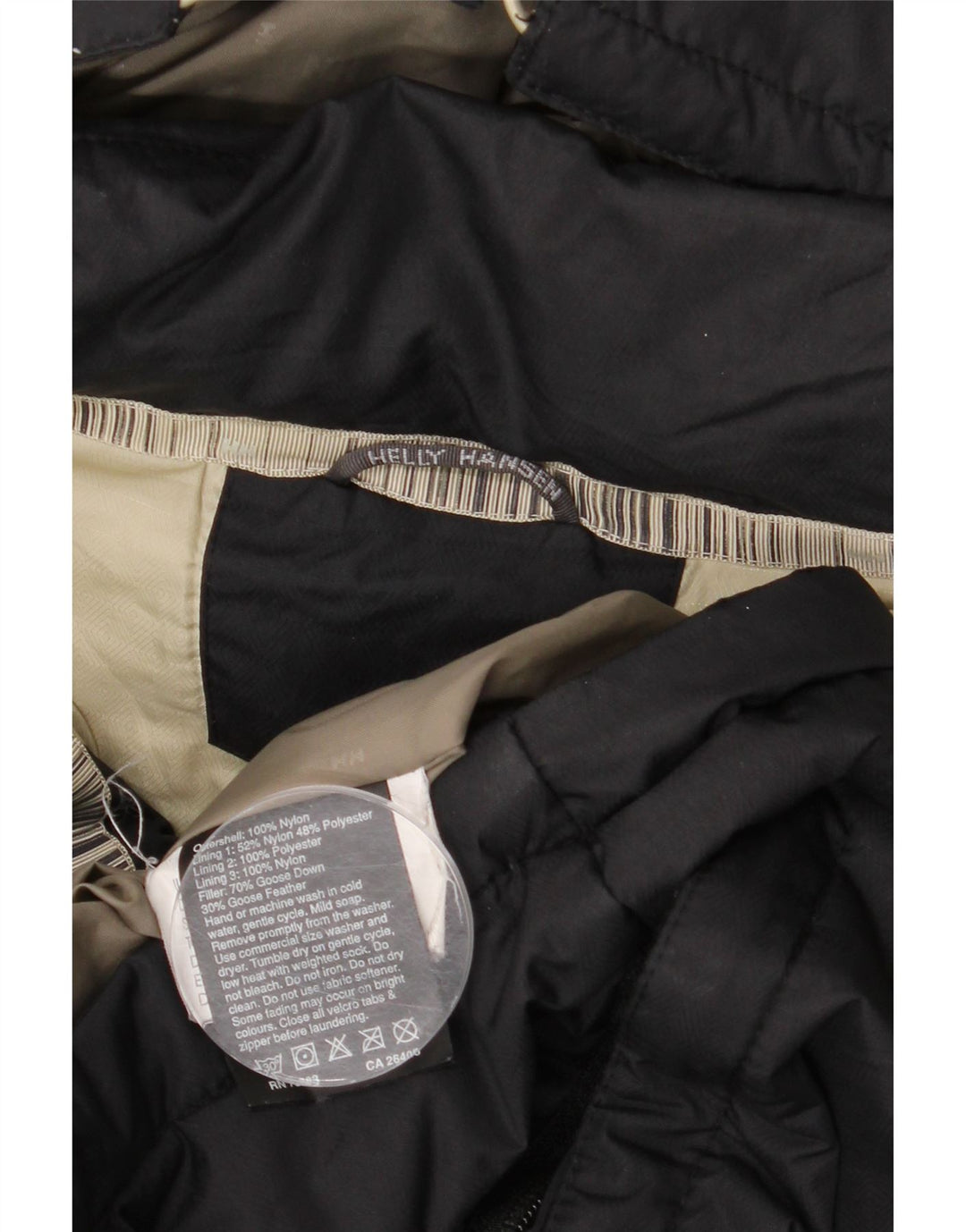 Мужская утепленная куртка Helly Hansen UK 42 XL, черный нейлон