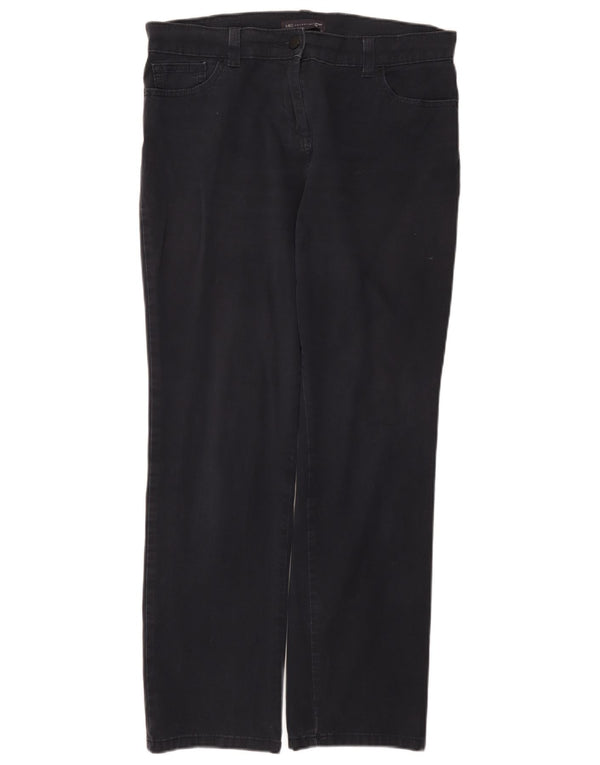 Женские повседневные брюки Marks & Spencer UK 14 Medium W34 L29 Темно-синие