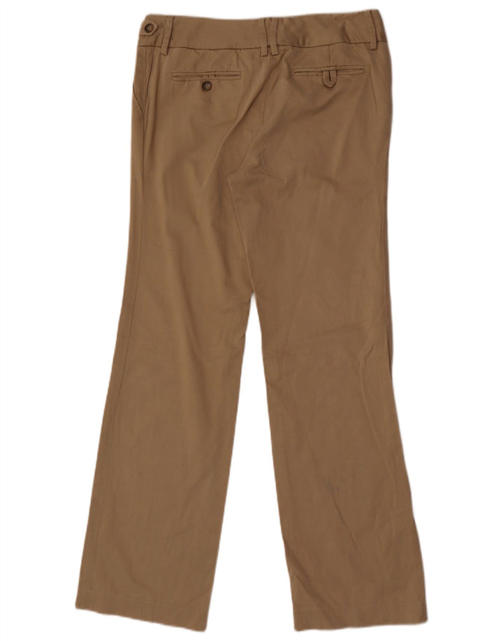 Женские прямые брюки чинос Massimo Dutti EU 40 Medium W30 L30 Бежевые