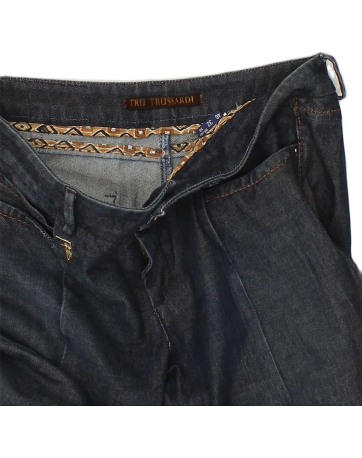 TRUSSARDI Womens Straight Jeans W30 L28 Grey Cotton | Vintage Trussardi | Thrift | Second-Hand Trussardi | Used Clothing | Messina Hembry 