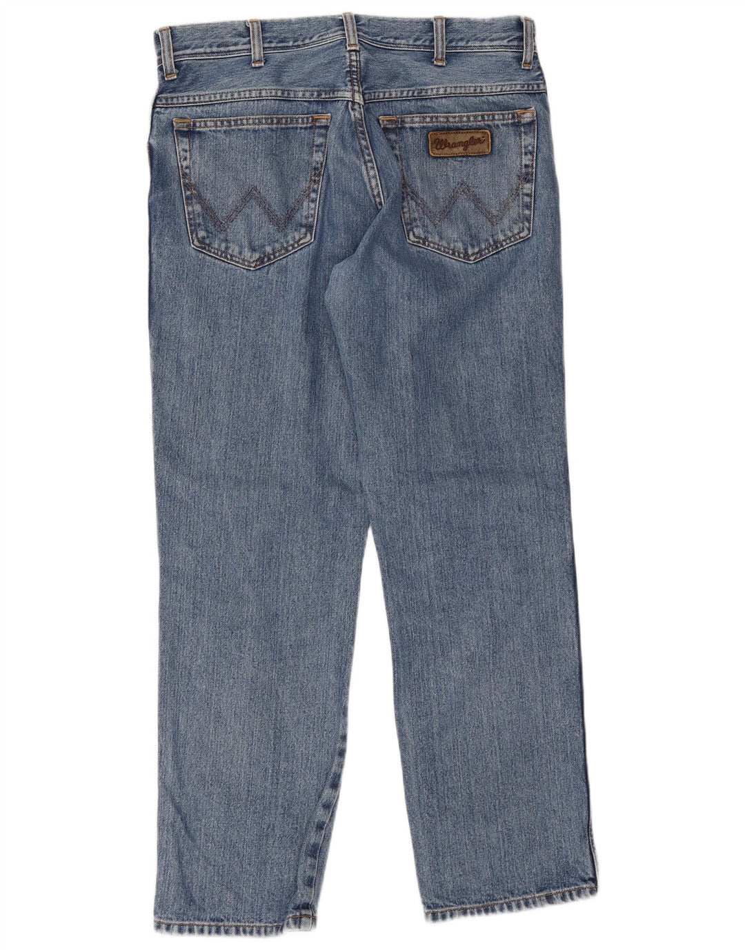 Мужские прямые джинсы Wrangler Texas W34 L30, синий хлопок