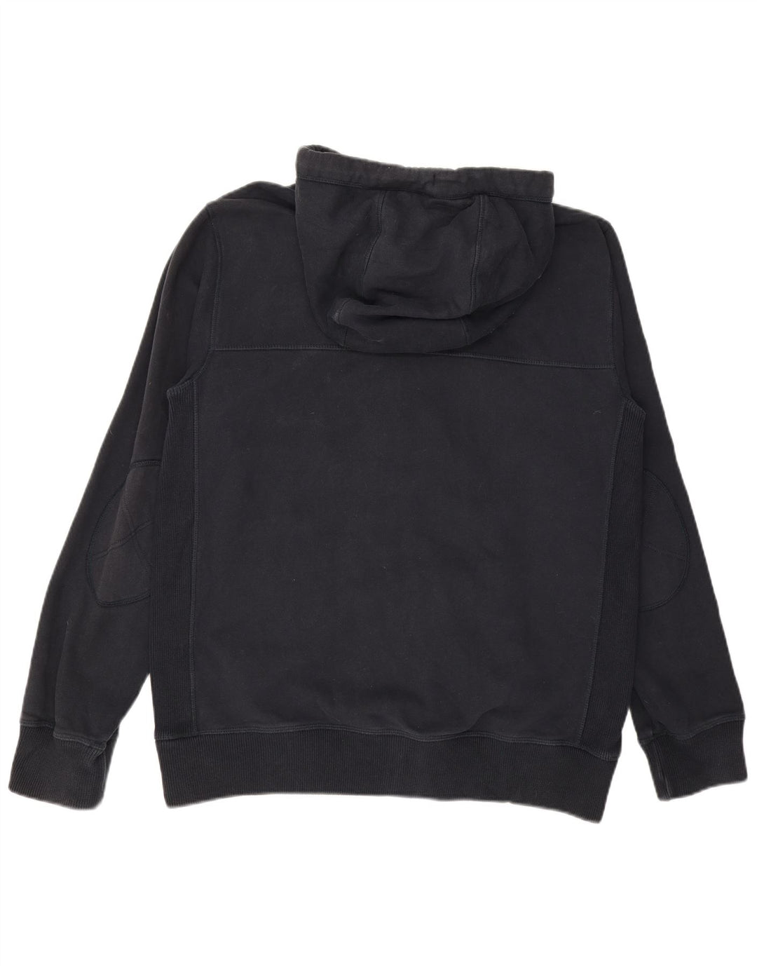 Мужской свитер с капюшоном FAT FACE на молнии, большой темно-синий, хлопковый