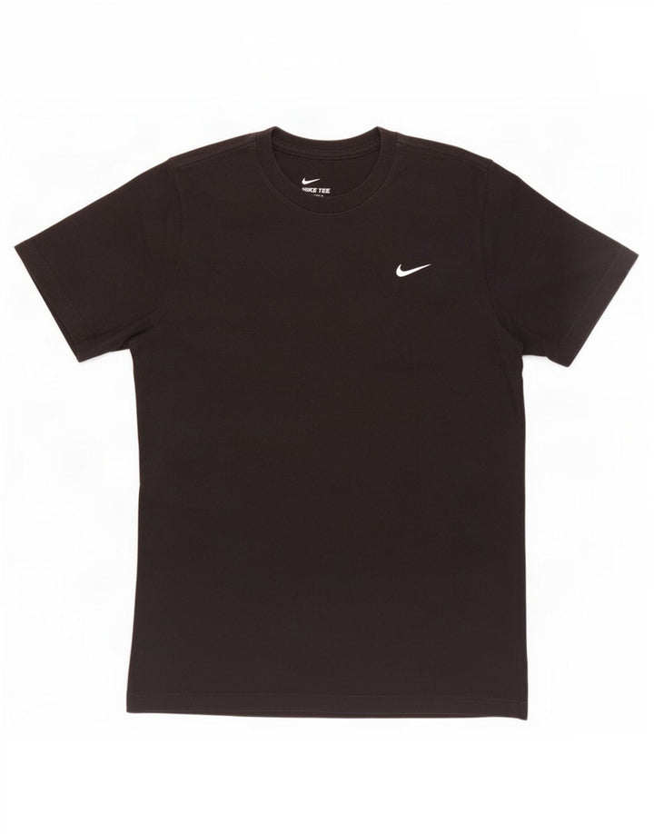 Мужская футболка Nike, маленький черный хлопок